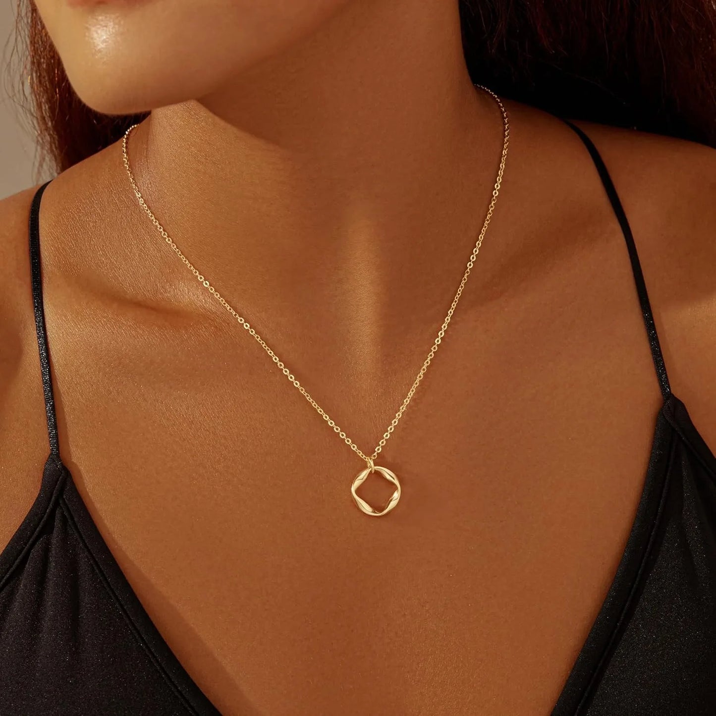 Layered Gold Necklace (Plated)